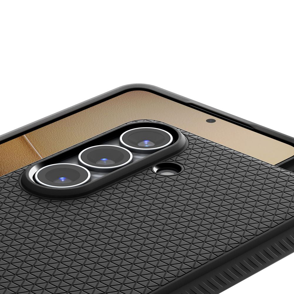 Custodia per Samsung Galaxy S26 S942, Spigen, Liquid Air, Nera Opaca ACS10726