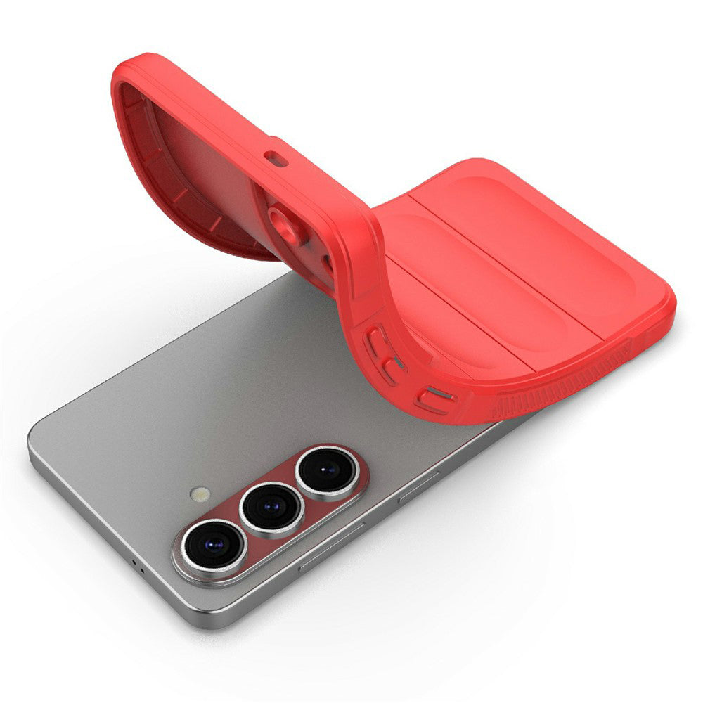 Custodia per Samsung Galaxy S26 S942, Techsuit, Magic Shield, Rossa