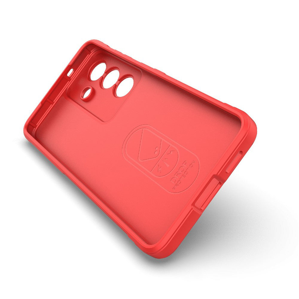 Custodia per Samsung Galaxy S26 S942, Techsuit, Magic Shield, Rossa