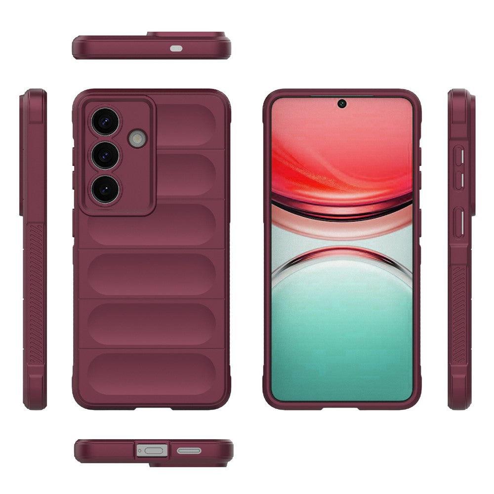 Custodia per Samsung Galaxy S26 S942, Techsuit, Magic Shield, Vinaccia
