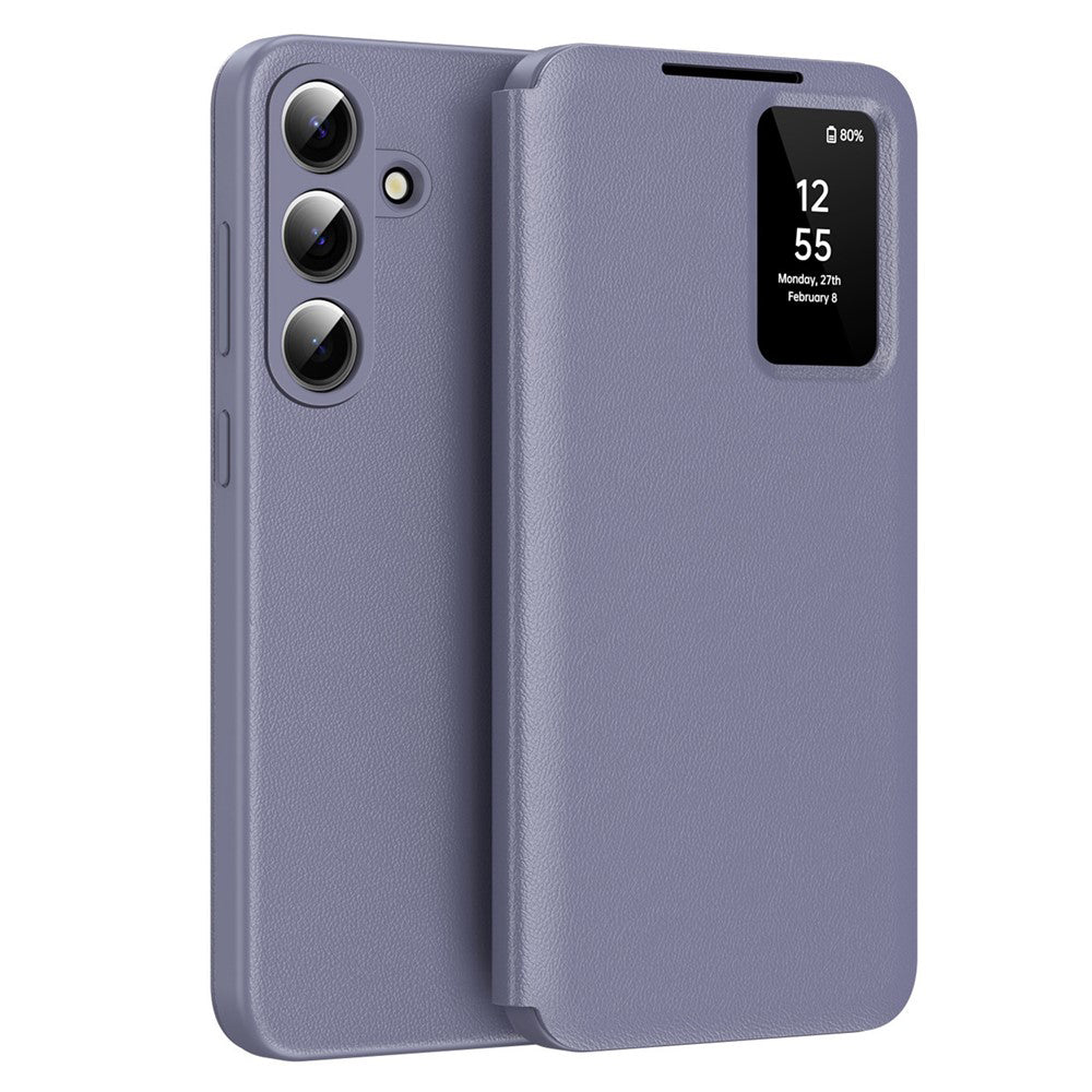 Custodia per Samsung Galaxy S26 S942, Techsuit, SmartView, Viola