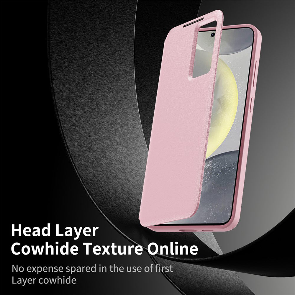 Case for Samsung Galaxy S26 S942, Techsuit, SmartView, Pink