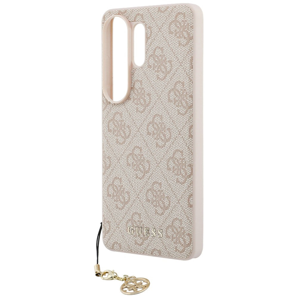 Custodia per Samsung Galaxy S26 Ultra S948, Guess, 4G Classic Logo Charm, Rosa