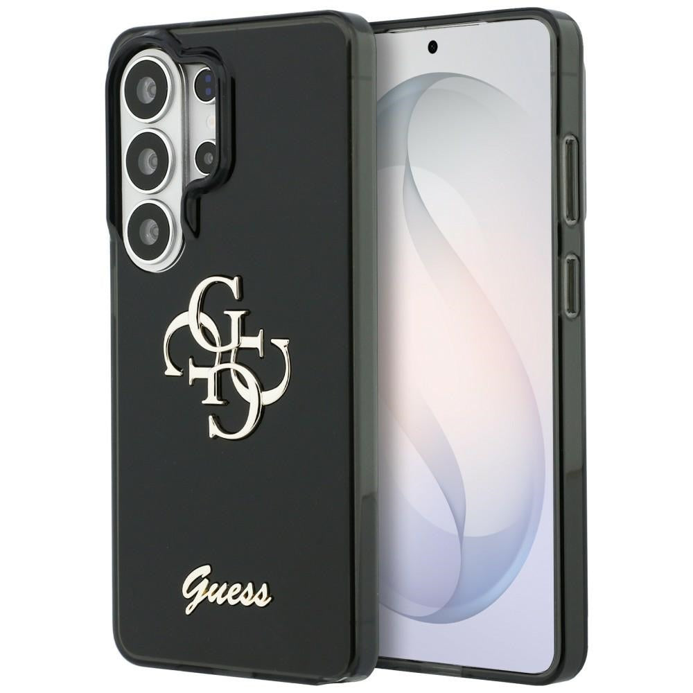 Custodia per Samsung Galaxy S26 Ultra S948, Guess, IML Big Metal 4G Script, Nera