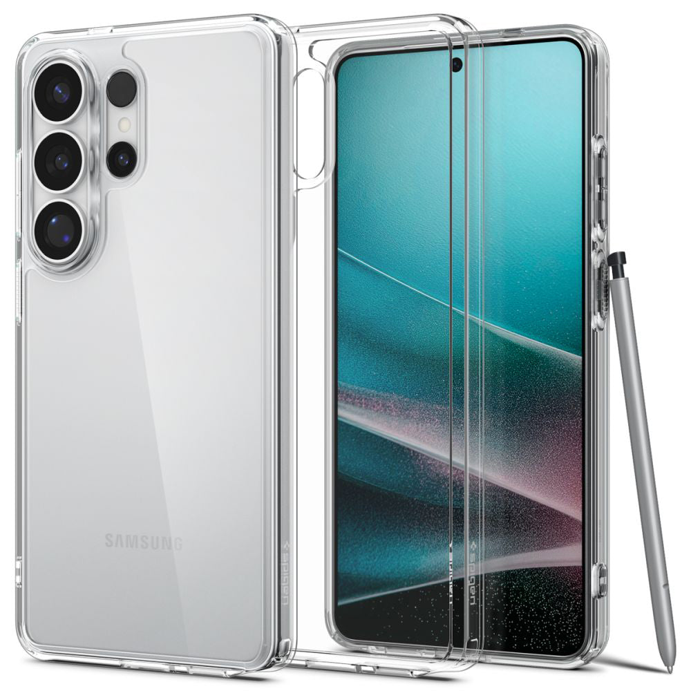 Custodia per Samsung Galaxy S26 Ultra S948, Spigen, Ultra Hybrid, Trasparente ACS10677