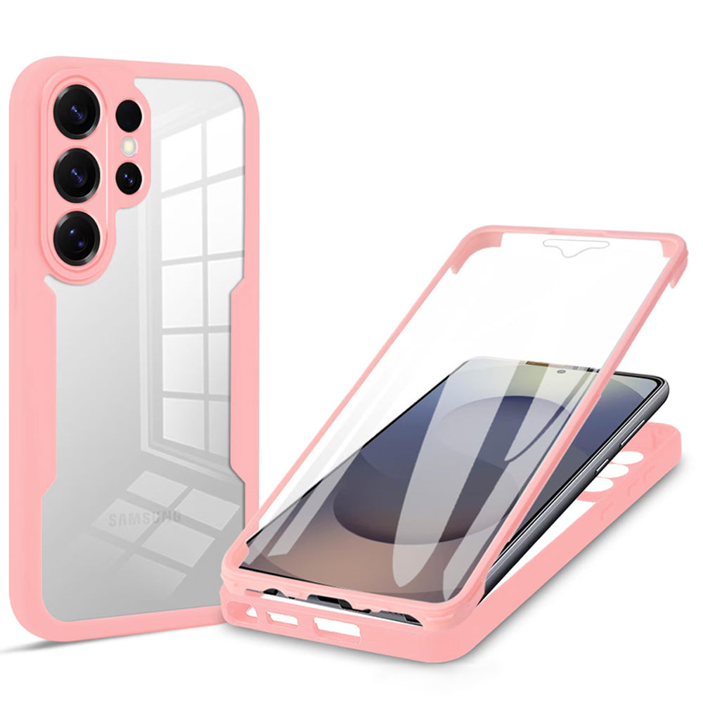 Custodia per Samsung Galaxy S26 Ultra S948, Techsuit, ColorVerse 360, Rosa