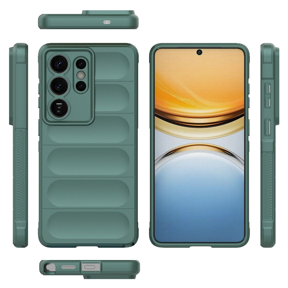 Custodia per Samsung Galaxy S26 Ultra S948, Techsuit, Magic Shield, Verde