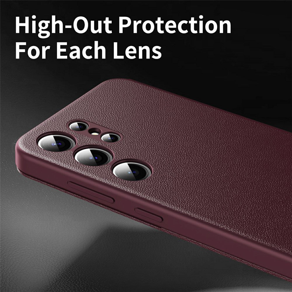 Custodia per Samsung Galaxy S26 Ultra S948, Techsuit, SmartView, Rossa
