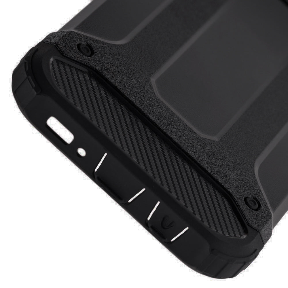 Custodia per Samsung Galaxy S8+ G955, Techsuit, Hybrid Armor, Nera