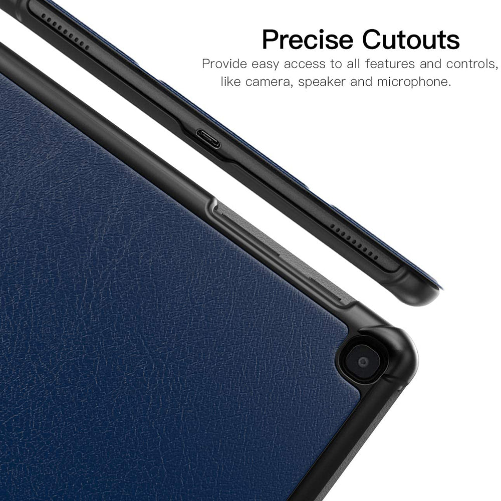 Custodia per Samsung Galaxy Tab A 10.1 (2019), Techsuit, FoldPro, Blu