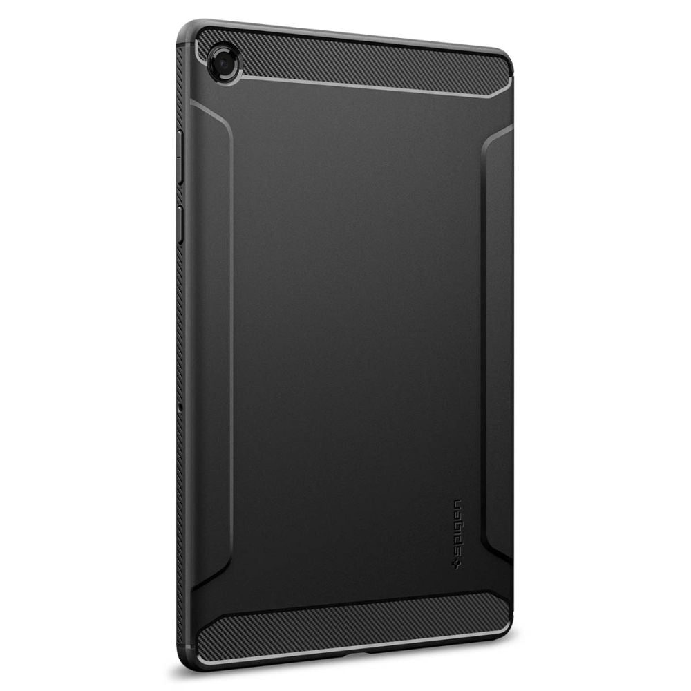 Custodia per Samsung Galaxy Tab A11+, Spigen, Rugged Armor, Nero Opaco ACS10463
