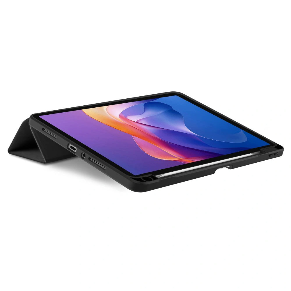 Custodia per Samsung Galaxy Tab A11 / Tab A9, Techsuit, Flex Trifold, Blu