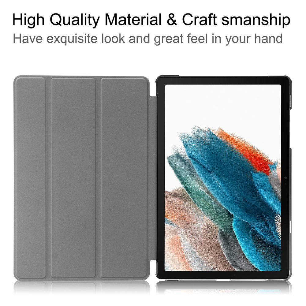 Custodia per Samsung Galaxy Tab A11 / Tab A9, Techsuit, FoldPro Butterfly Nuovo Modello, Multicolore