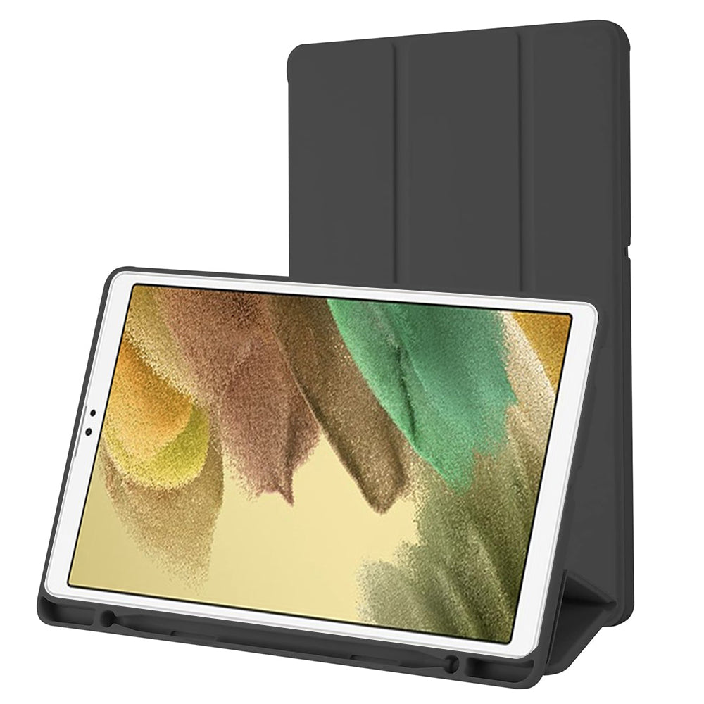 Custodia per Samsung Galaxy Tab A7 Lite, Techsuit, Flex Trifold, Nera