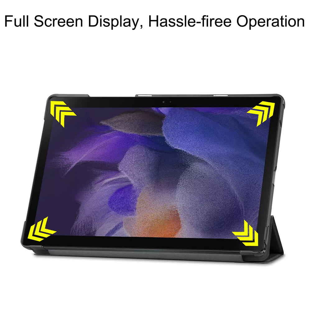 Custodia per Samsung Galaxy Tab A8 10.5 (2021), Techsuit, FoldPro, Nera