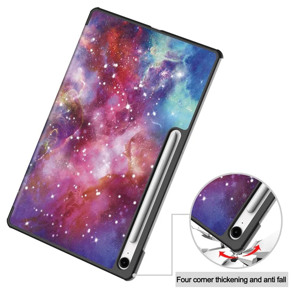 Custodia per Samsung Galaxy Tab S10 FE+, Techsuit, FoldPro Galaxy, Multicolore