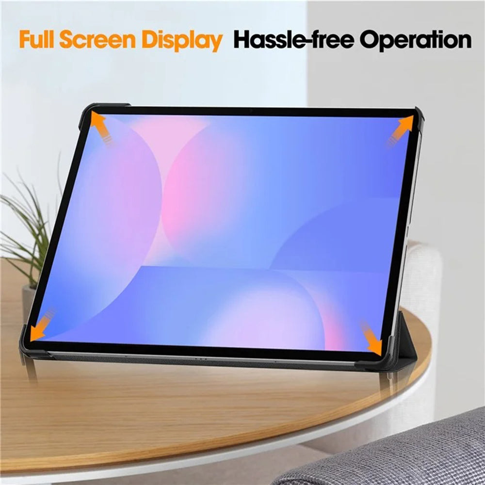 Custodia per Samsung Galaxy Tab S10 FE+, Techsuit, FoldPro, Nera