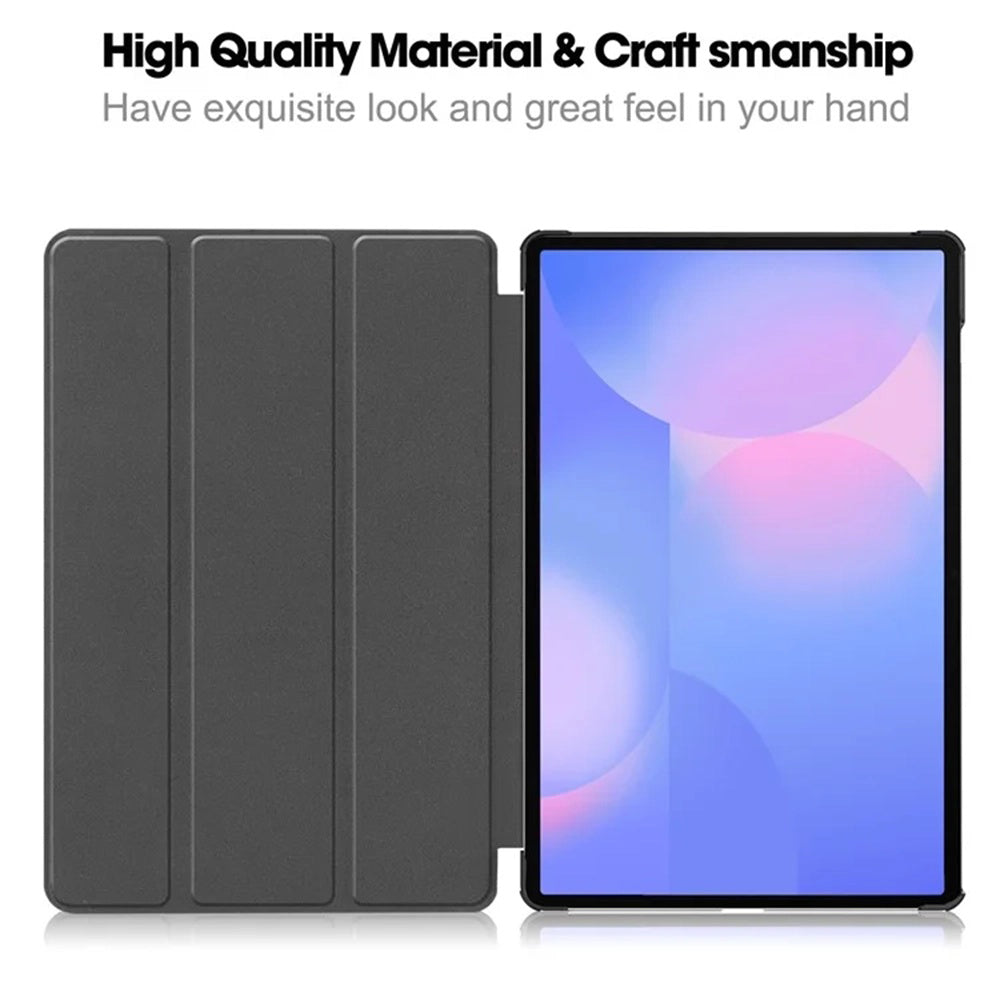 Custodia per Samsung Galaxy Tab S10 FE+, Techsuit, FoldPro, Rossa