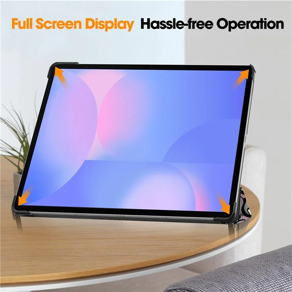 Custodia per Samsung Galaxy Tab S10 FE+, Techsuit, FoldPro Urban Vibe, Multicolore