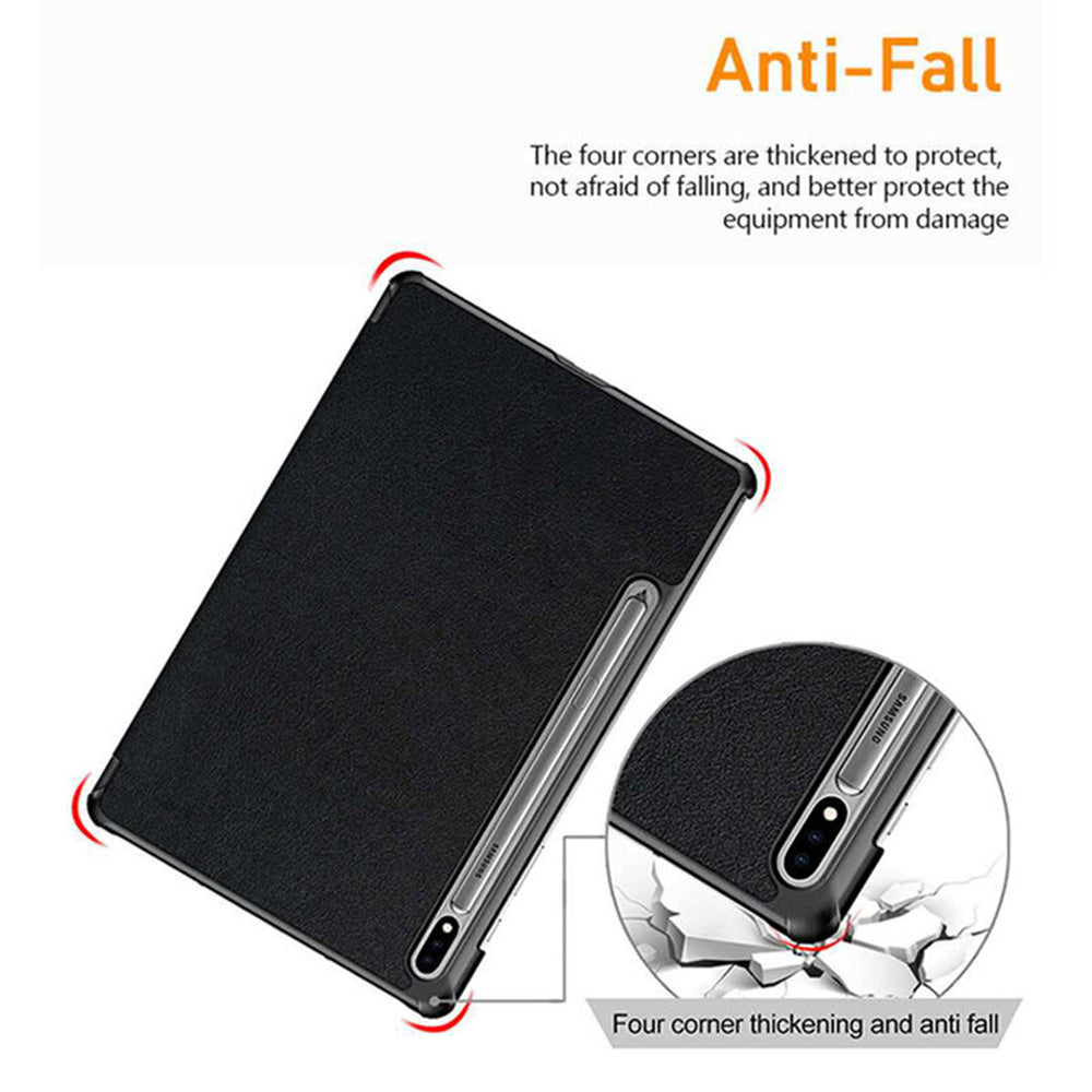 Custodia per Samsung Galaxy Tab S10 Ultra / Tab S9 Ultra / Tab S8 Ultra, Techsuit, FoldPro Butterfly, Multicolore