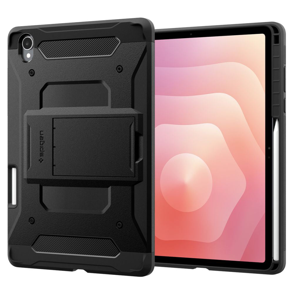 Custodia per Samsung Galaxy Tab S11, Spigen, Tough Armor Pro, Nera ACS10211