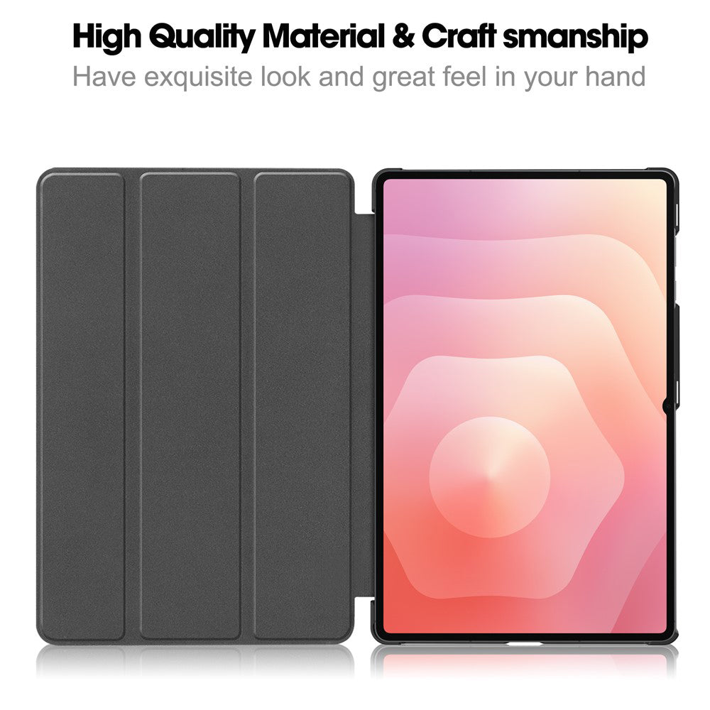 Custodia per Samsung Galaxy Tab S11 Ultra, Techsuit, FoldPro, Nera