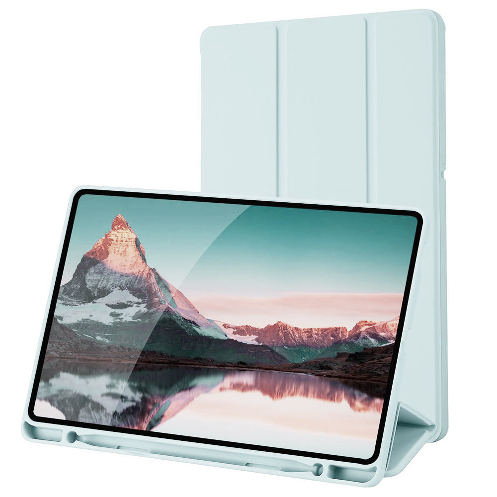 Custodia per Samsung Galaxy Tab S6 Lite (2024) / Tab S6 Lite (2022) / Tab S6 Lite (2020), Techsuit, Flex Trifold, Blu