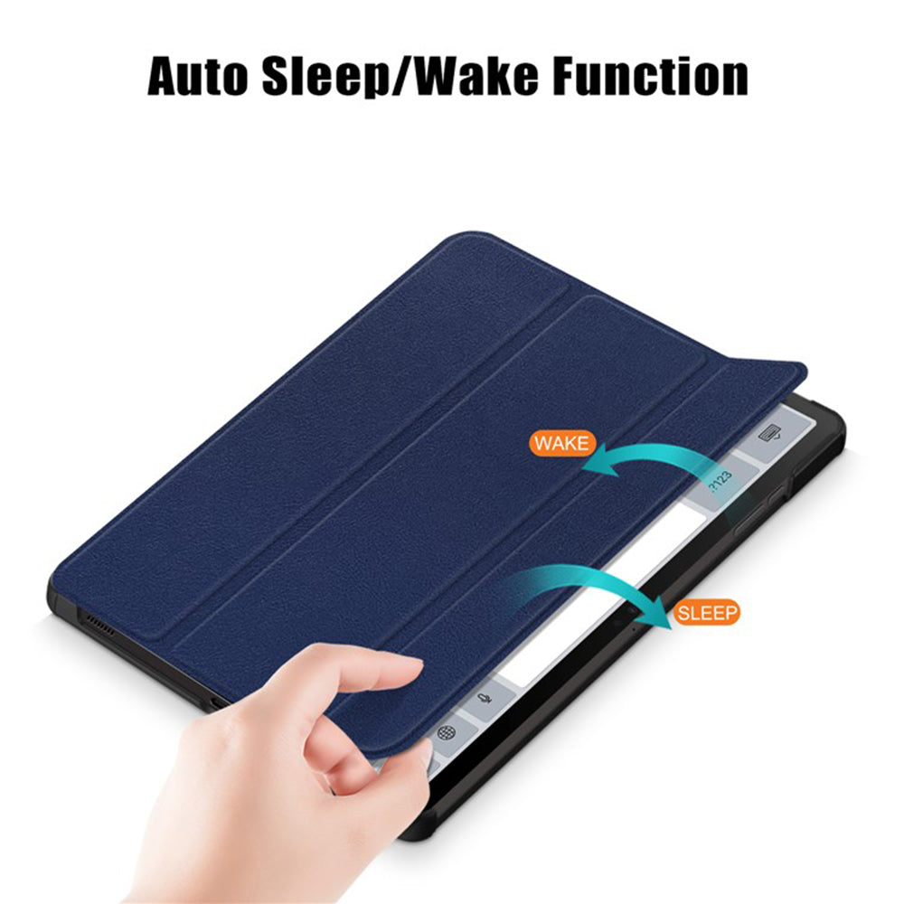 Custodia per Samsung Galaxy Tab S9 FE / Tab S9 / Tab S10 FE, Techsuit, FoldPro, Blu