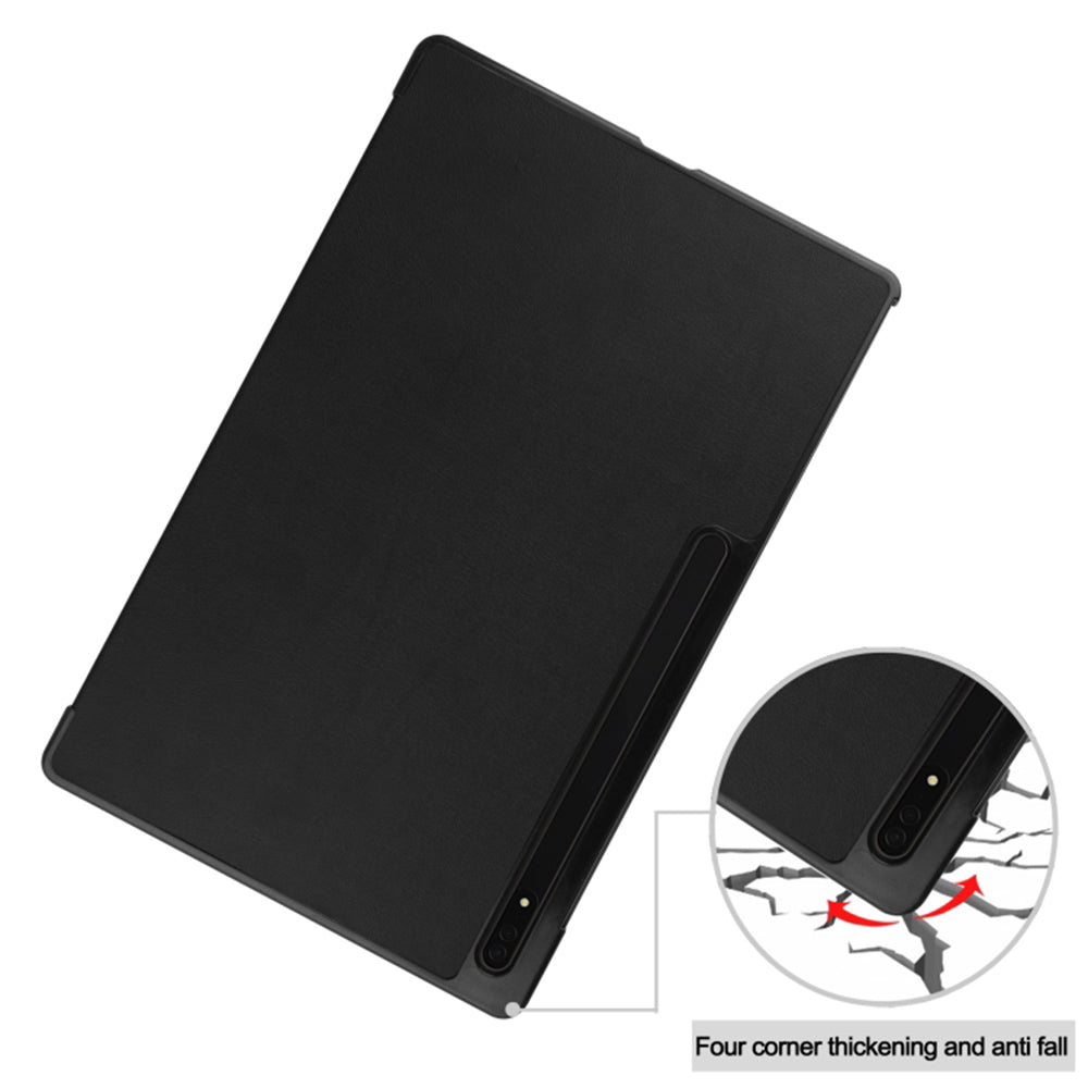 Custodia per Samsung Galaxy Tab S9 FE / Tab S9 / Tab S10 FE, Techsuit, FoldPro Butterfly, Multicolore