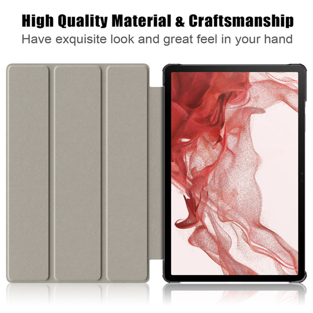 Custodia per Samsung Galaxy Tab S9 FE / Tab S9 / Tab S10 FE, Techsuit, FoldPro, Nera