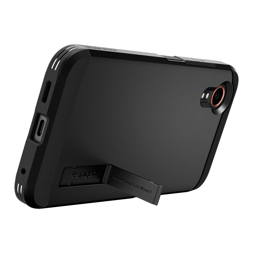 Custodia per Samsung Galaxy Xcover7 G556, Spigen, Tough Armor, Nera ACS07505