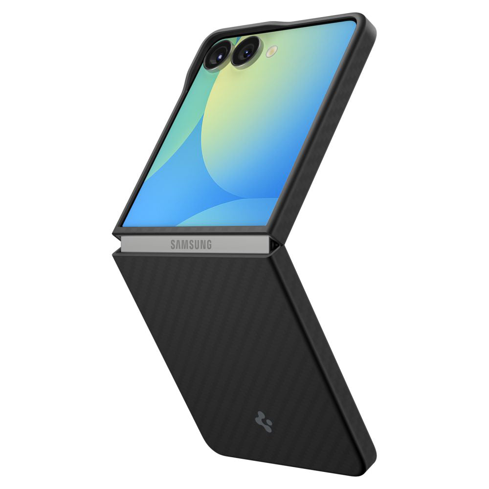 Custodia per Samsung Galaxy Z Flip7 F766, Spigen, Air Skin, Nera ACS09564
