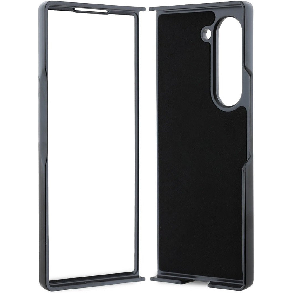 Custodia per Samsung Galaxy Z Fold6 F956, Guess, 4G Metal Logo, Marrone
