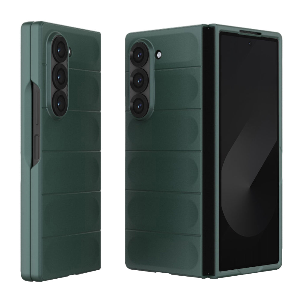 Custodia per Samsung Galaxy Z Fold6 F956, Techsuit, Magic Shield, Verde