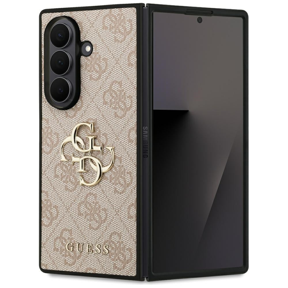 Custodia per Samsung Galaxy Z Fold7 F966, Guess, 4G Big Logo, Rosa