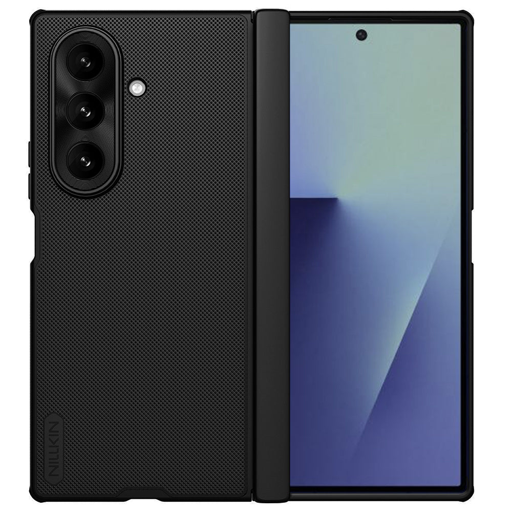 Custodia per Samsung Galaxy Z Fold7 F966, Nillkin, Super Frosted Shield, Nera