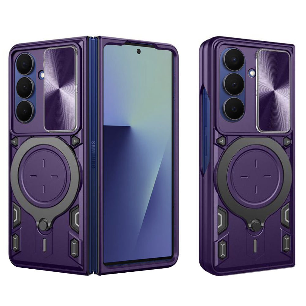 Custodia per Samsung Galaxy Z Fold7 F966, Techsuit, CamGuard Pro, Viola