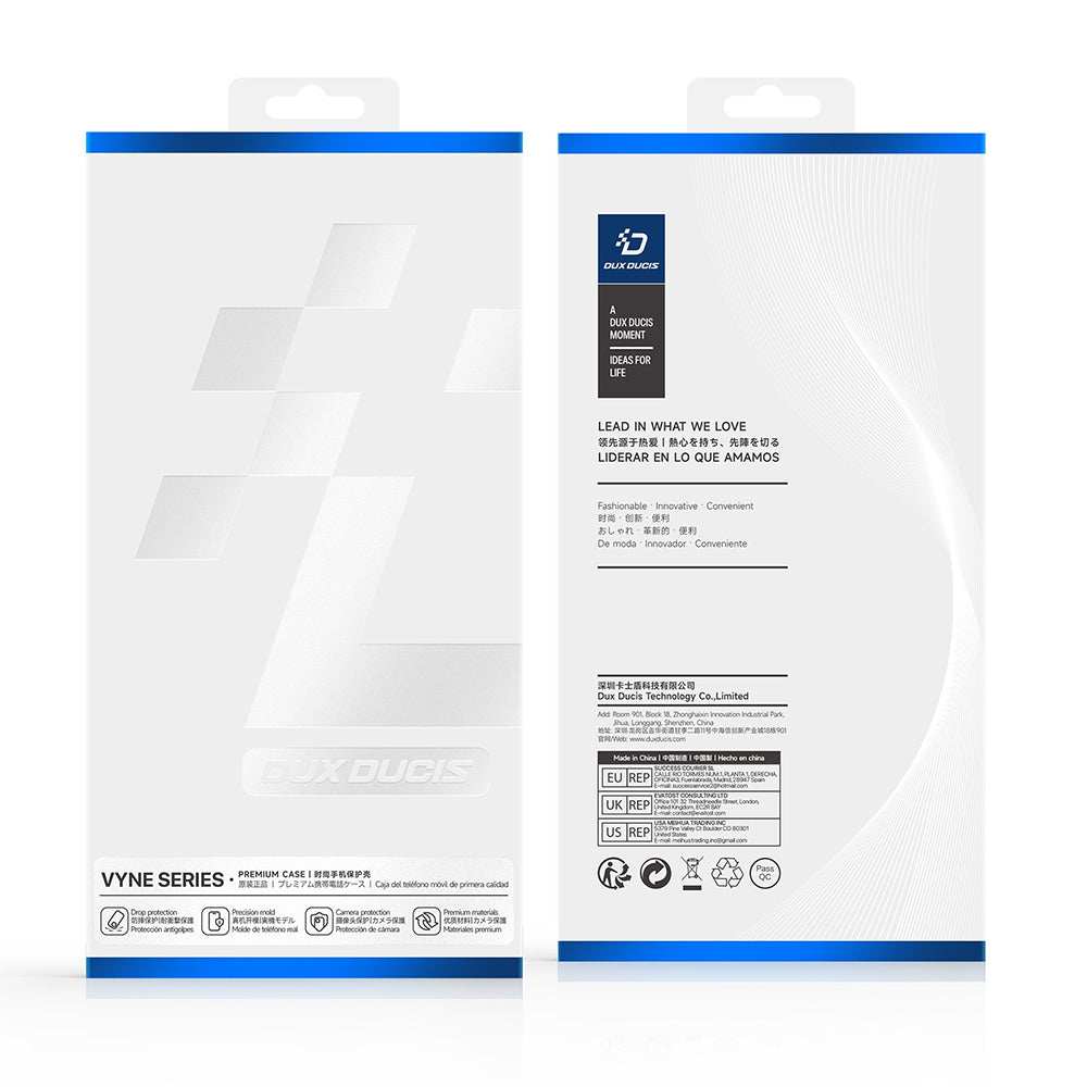 Custodia per Samsung Galaxy Z Fold8 F971, DUX DUCIS, Vyne, Grigio