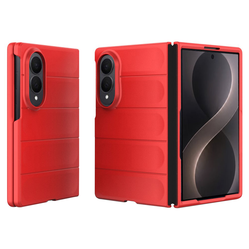 Custodia per Samsung Galaxy Z Fold8 F971, Techsuit, Magic Shield, Rossa