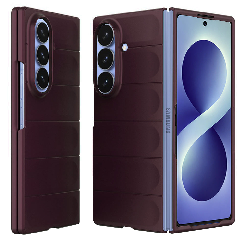 Custodia per Samsung Galaxy Z Fold8 Ultra F976, Techsuit, Magic Shield, Vinaccia
