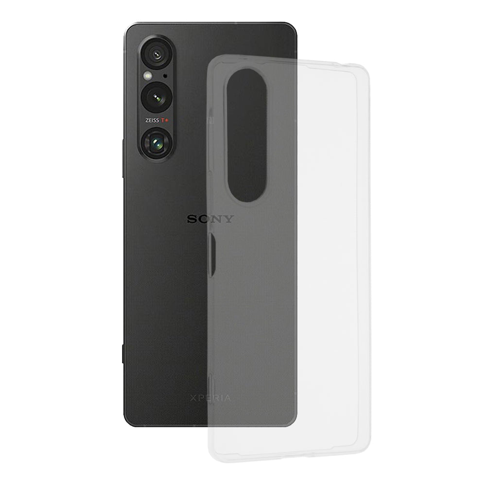 Custodia per Sony Xperia 1 V, Techsuit, Chiara, Trasparente