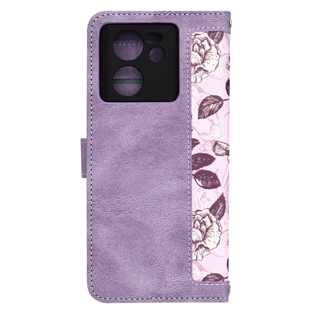 Custodia per Xiaomi 13T Pro / 13T, Techsuit, FlipCraft, Viola
