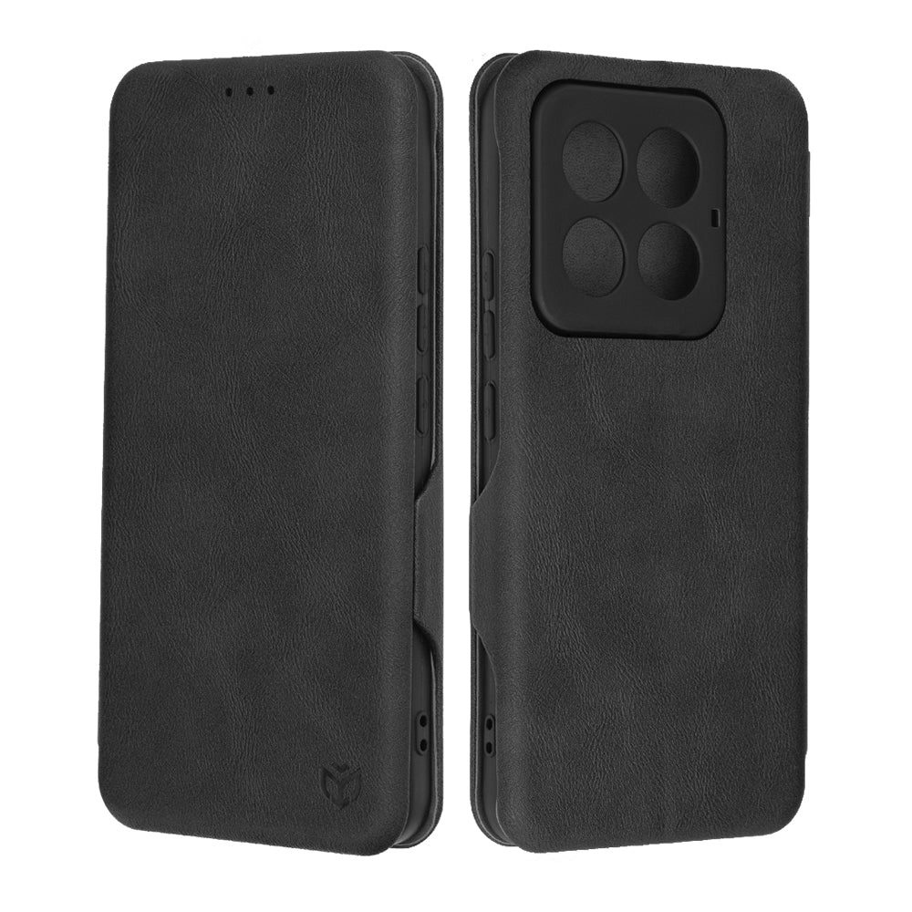 Custodia per Xiaomi 14 Pro, Techsuit, Safe Wallet Plus, Nera