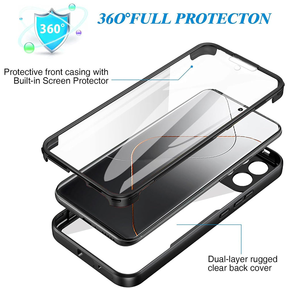 Custodia per Xiaomi 14, Techsuit, ColorVerse 360, Viola