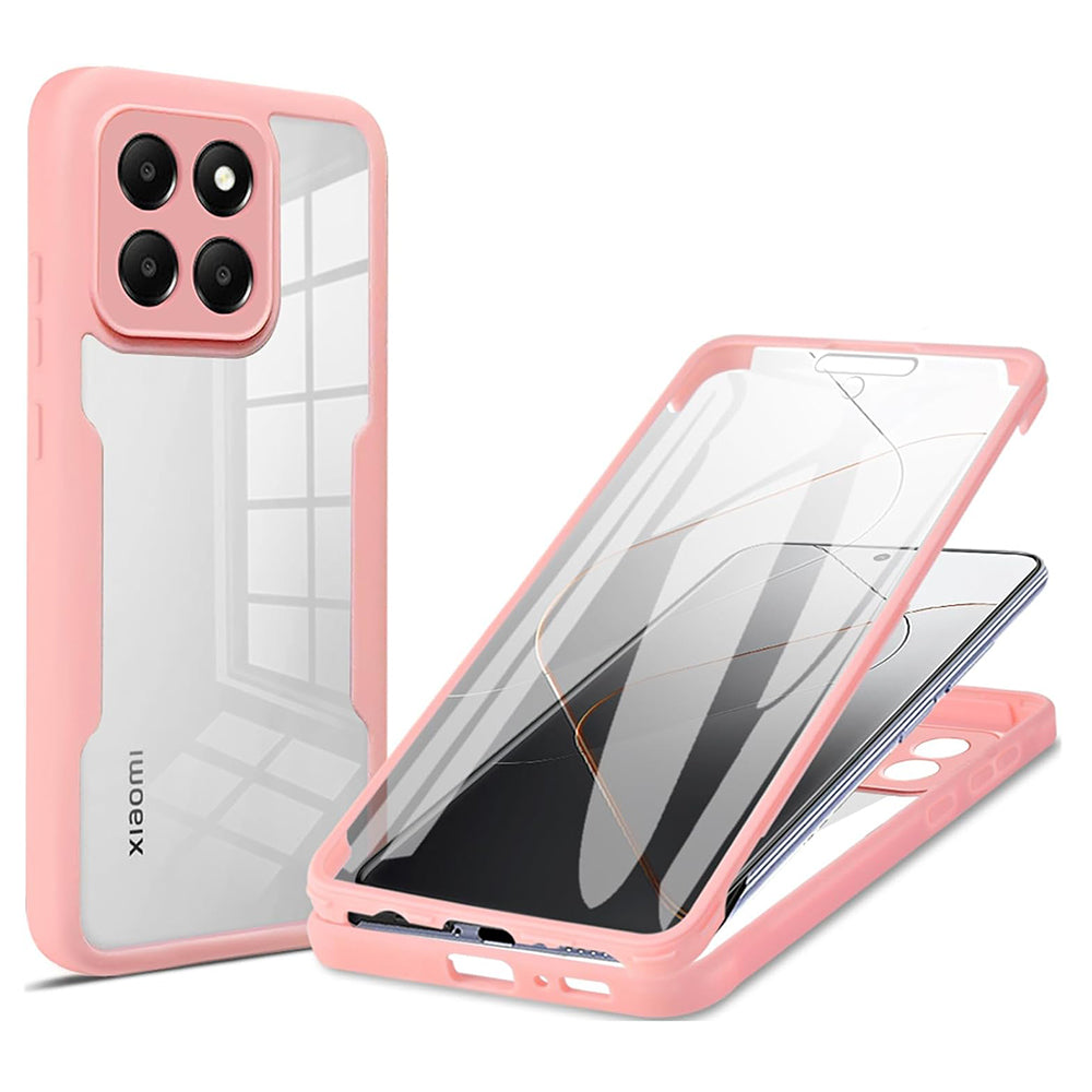 Custodia per Xiaomi 14, Techsuit, ColorVerse 360, Rosa