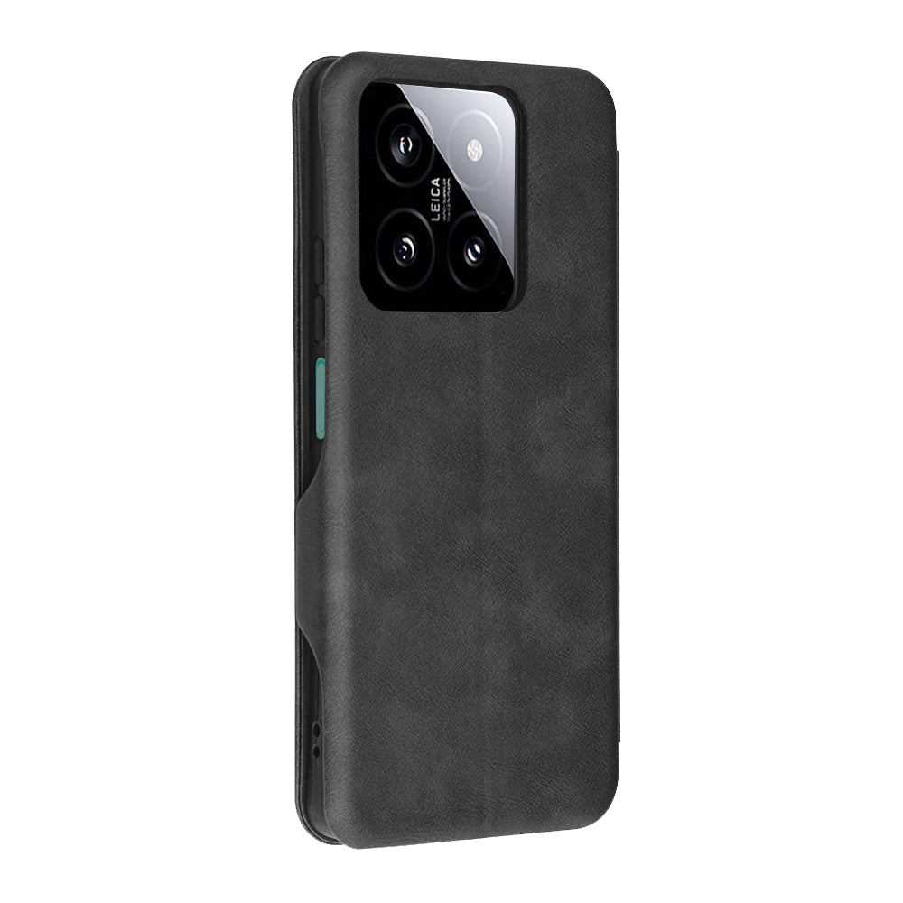 Custodia per Xiaomi 14, Techsuit, Safe Wallet Plus, Nera