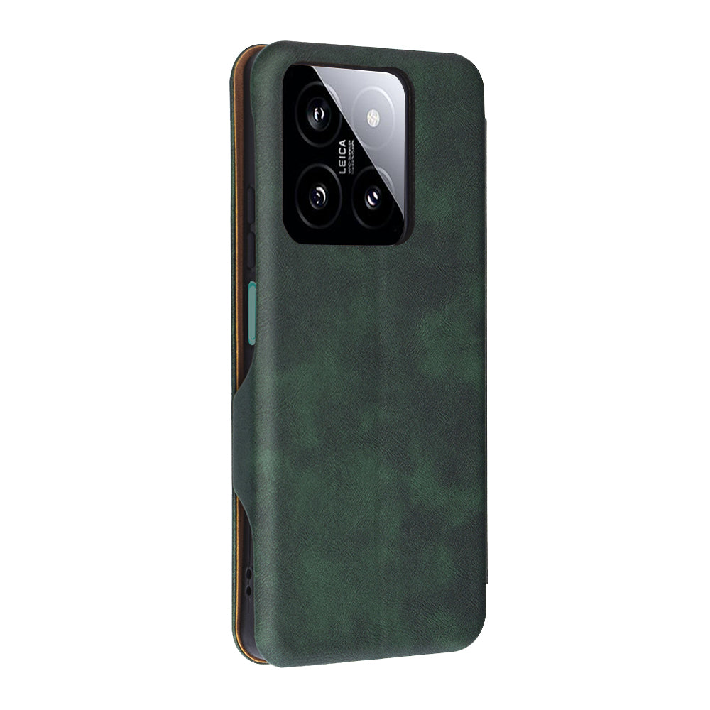 Custodia per Xiaomi 14, Techsuit, Safe Wallet Plus, Verde