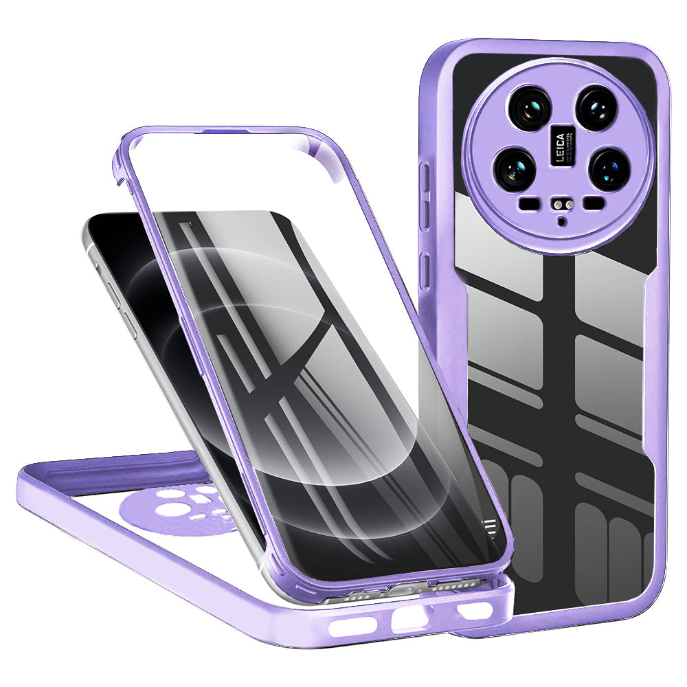 Custodia per Xiaomi 14 Ultra, Techsuit, ColorVerse 360, Viola