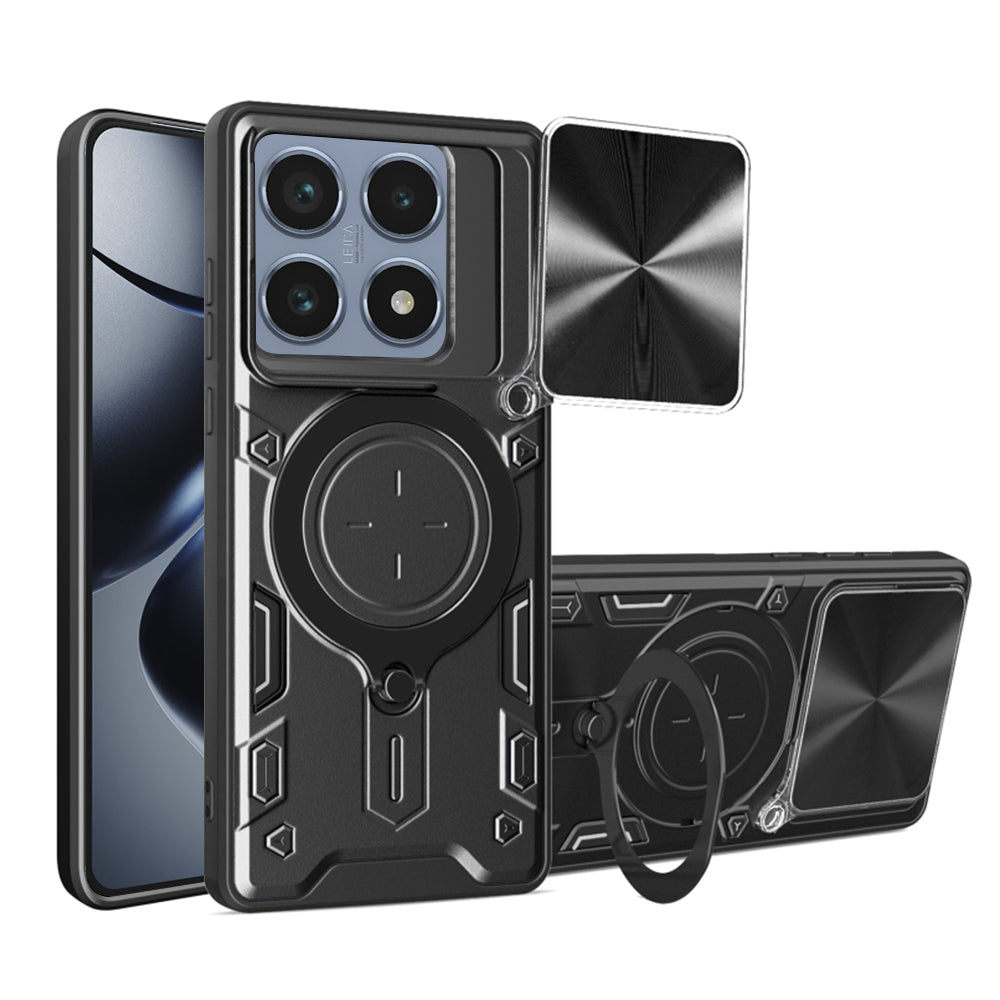 Custodia per Xiaomi 14T Pro, Techsuit, CamGuard Pro, Nera