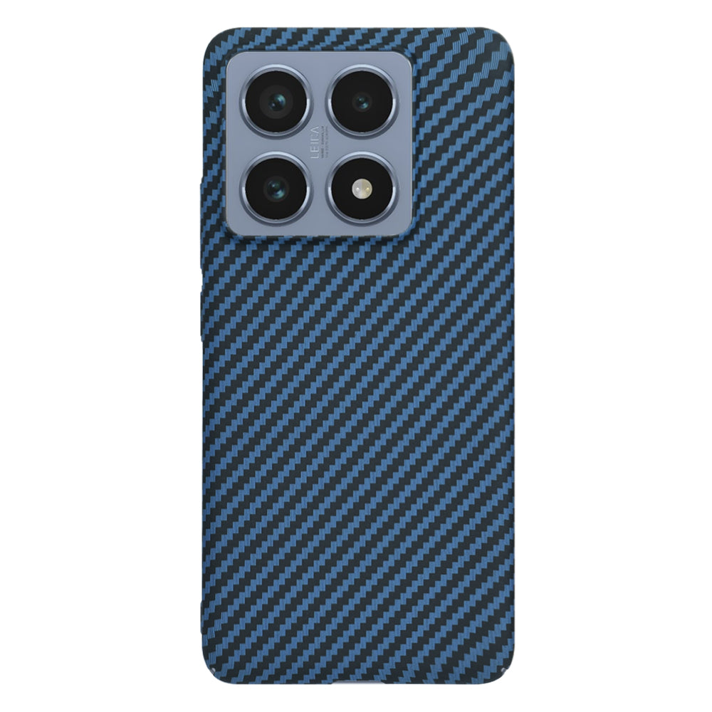 Custodia per Xiaomi 14T Pro, Techsuit, Carbonite FiberShell, Turchese